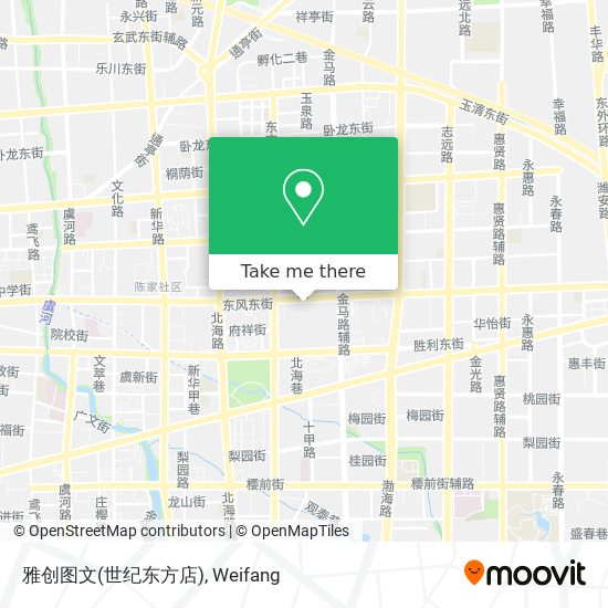 雅创图文(世纪东方店) map