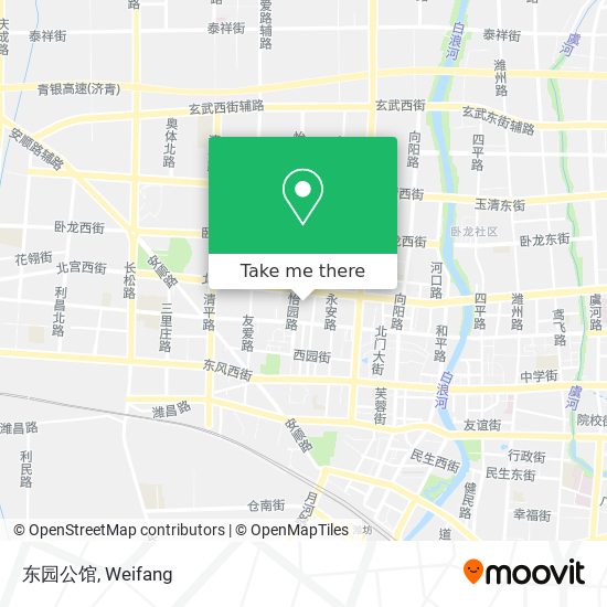 东园公馆 map