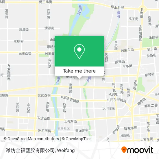 潍坊金福塑胶有限公司 map