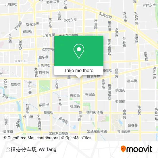 金福苑-停车场 map