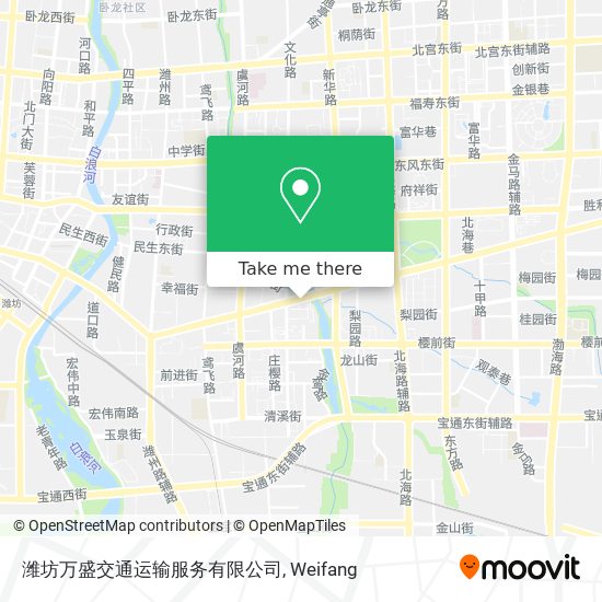 潍坊万盛交通运输服务有限公司 map