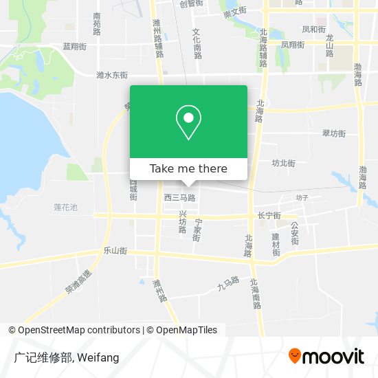 广记维修部 map