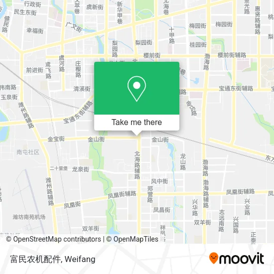 富民农机配件 map