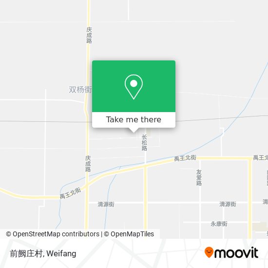 前阙庄村 map