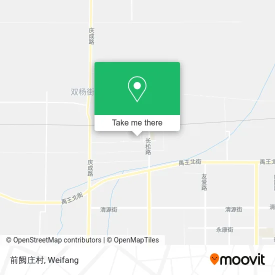 前阙庄村 map