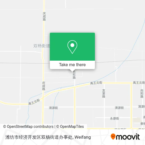 潍坊市经济开发区双杨街道办事处 map