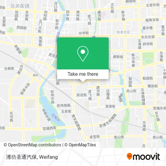 潍坊圣通汽保 map