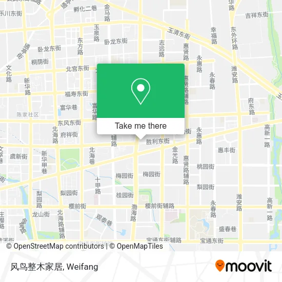 风鸟整木家居 map