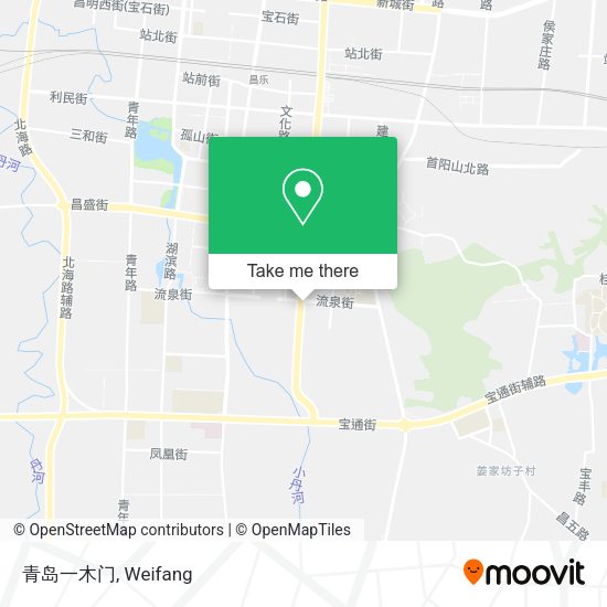 青岛一木门 map