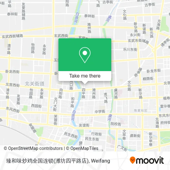 臻和味炒鸡全国连锁(潍坊四平路店) map