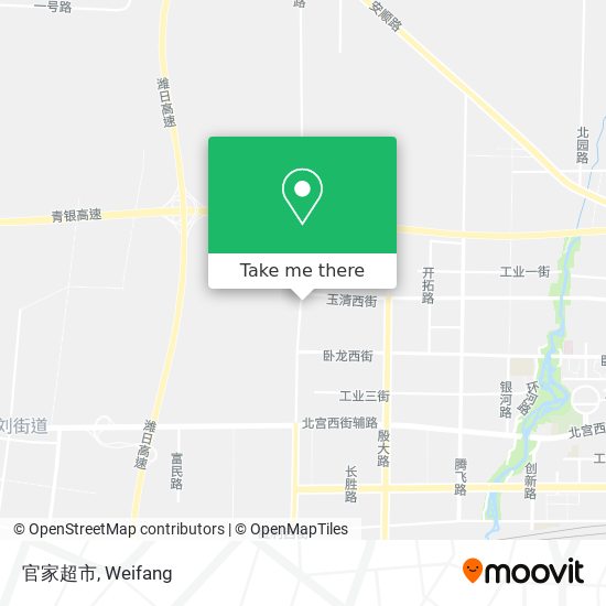 官家超市 map