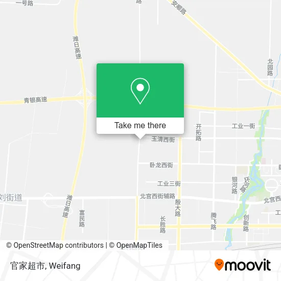 官家超市 map