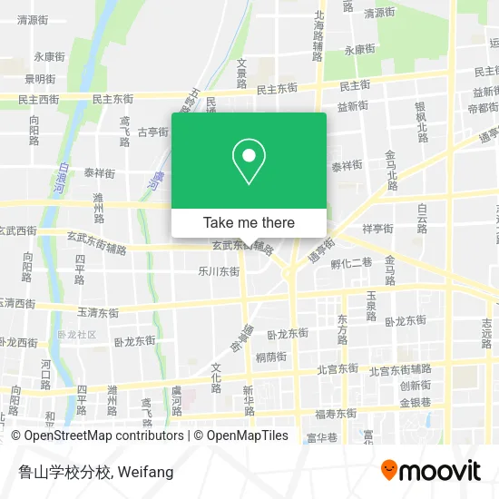 鲁山学校分校 map
