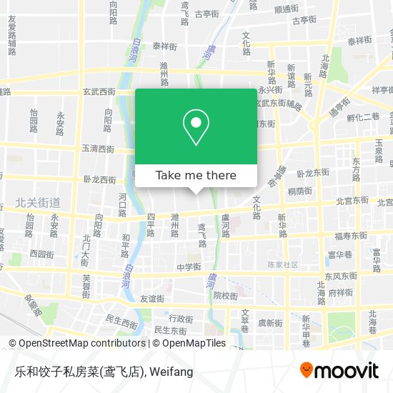 乐和饺子私房菜(鸢飞店) map