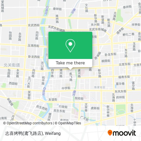 志喜烤鸭(鸢飞路店) map