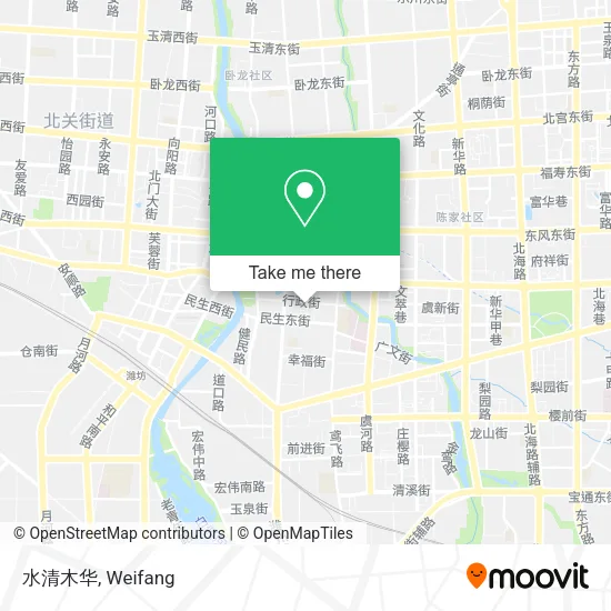 水清木华 map