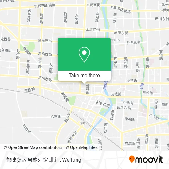 郭味蕖故居陈列馆-北门 map