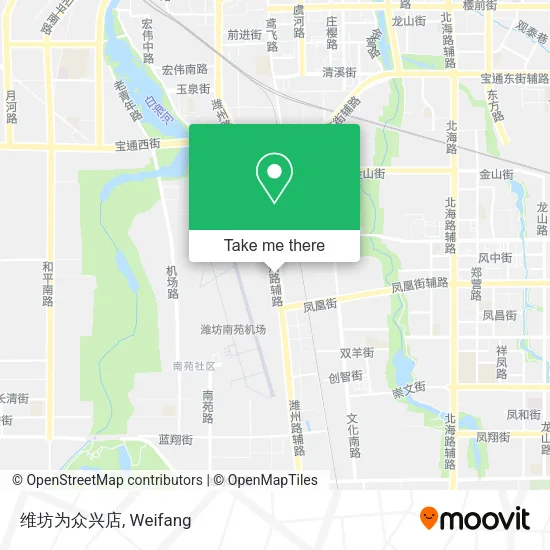 维坊为众兴店 map