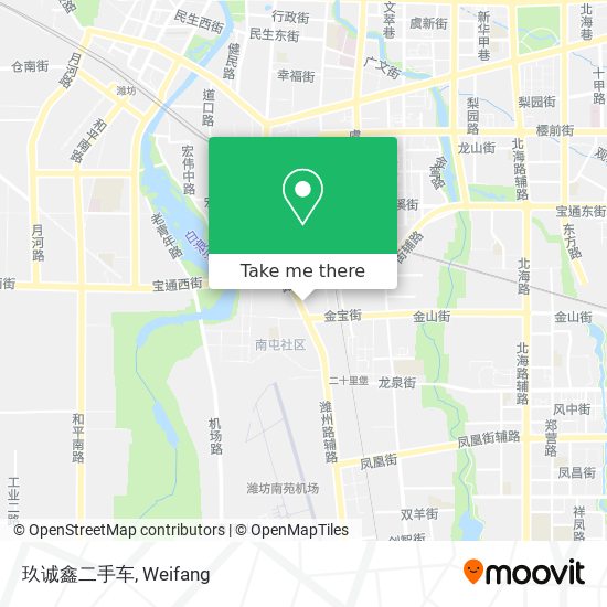玖诚鑫二手车 map