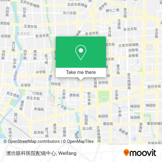 潍坊眼科医院配镜中心 map