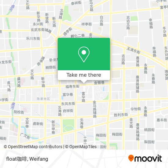 float咖啡 map