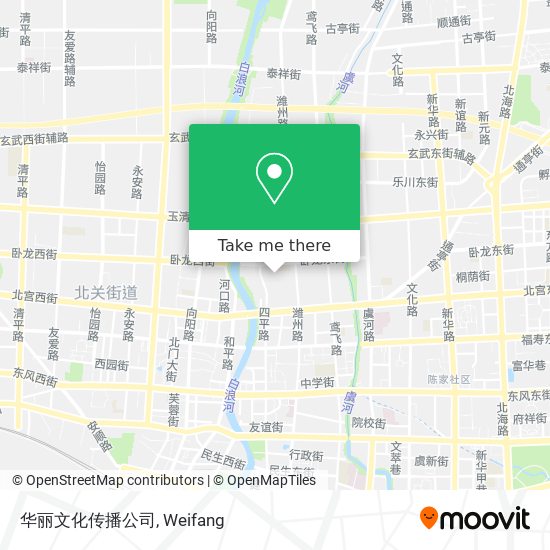 华丽文化传播公司 map