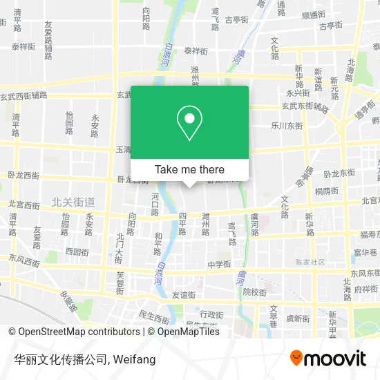 华丽文化传播公司 map