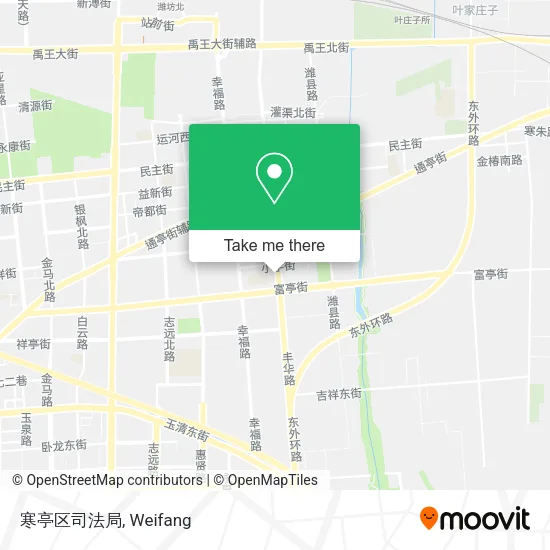 寒亭区司法局 map