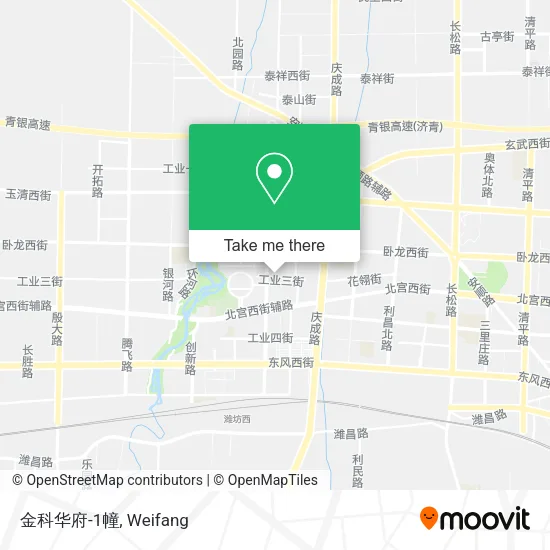 金科华府-1幢 map