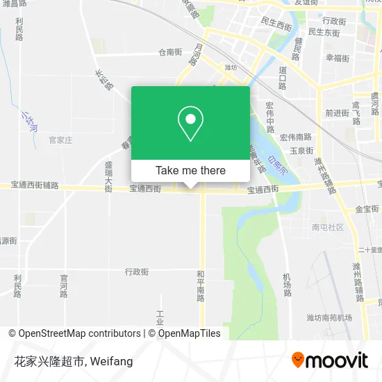 花家兴隆超市 map