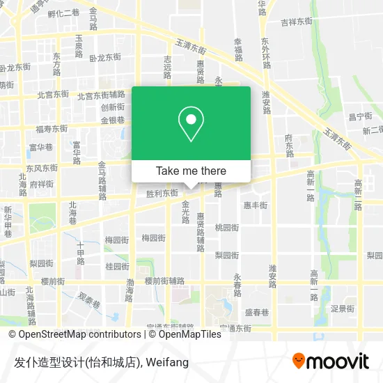 发仆造型设计(怡和城店) map