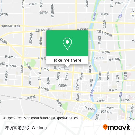 潍坊富老乡亲 map
