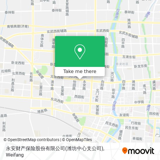 永安财产保险股份有限公司(潍坊中心支公司) map