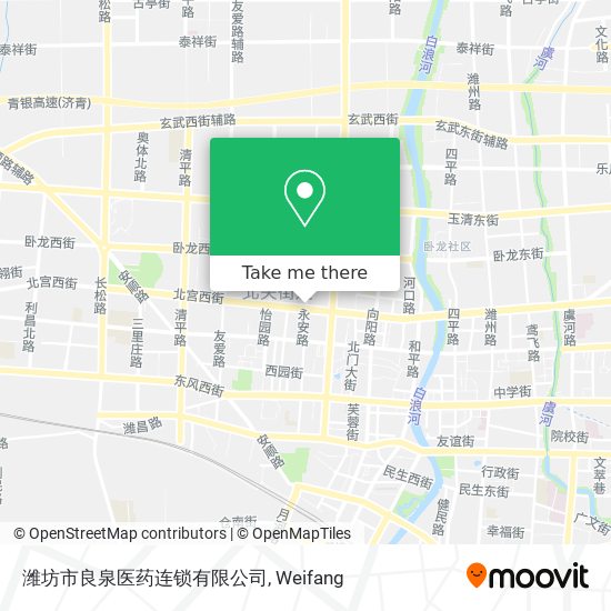 潍坊市良泉医药连锁有限公司 map