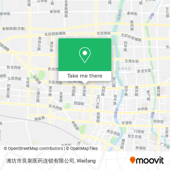 潍坊市良泉医药连锁有限公司 map
