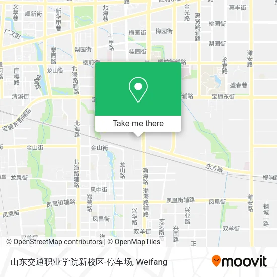 山东交通职业学院新校区-停车场 map
