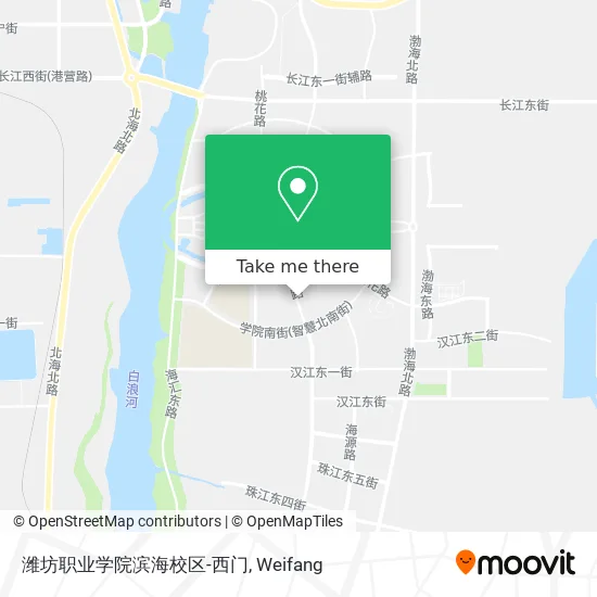 潍坊职业学院滨海校区-西门 map