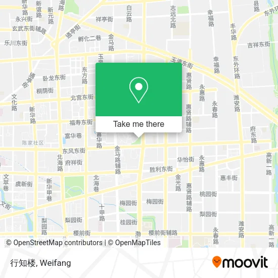 行知楼 map
