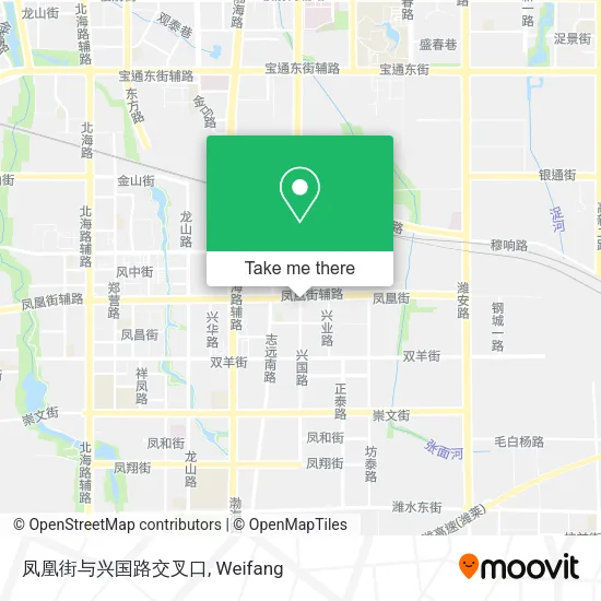 凤凰街与兴国路交叉口 map