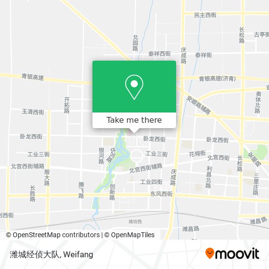 潍城经侦大队 map