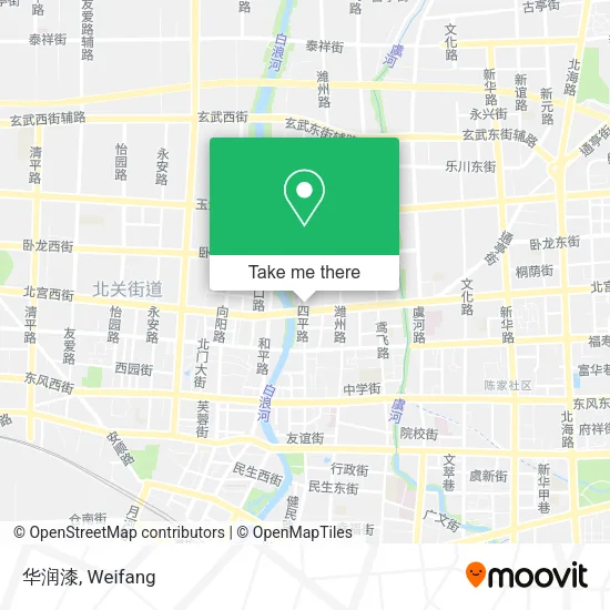 华润漆 map