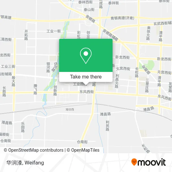 华润漆 map