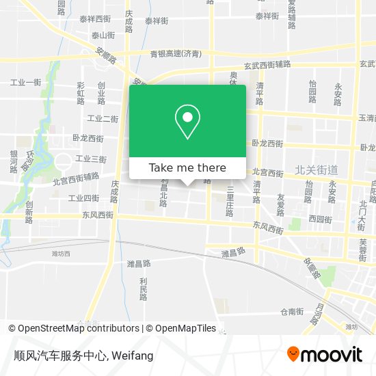 顺风汽车服务中心 map