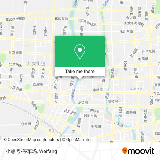 小螺号-停车场 map
