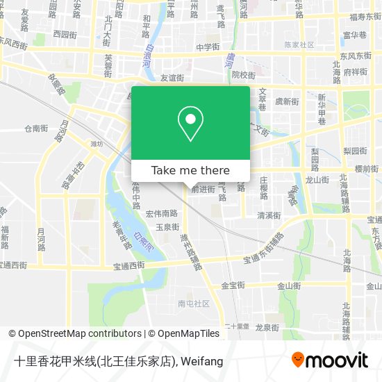 十里香花甲米线(北王佳乐家店) map