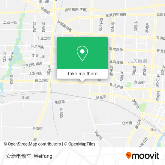 众新电动车 map