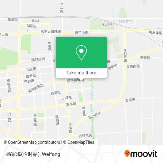 杨家埠(临时站) map