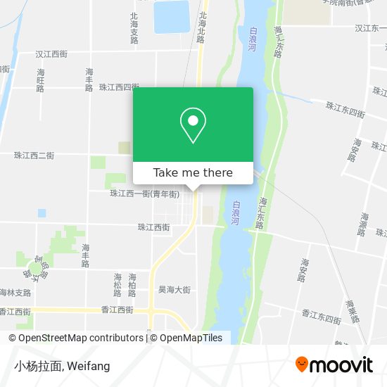 小杨拉面 map