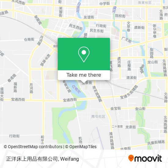 正洋床上用品有限公司 map