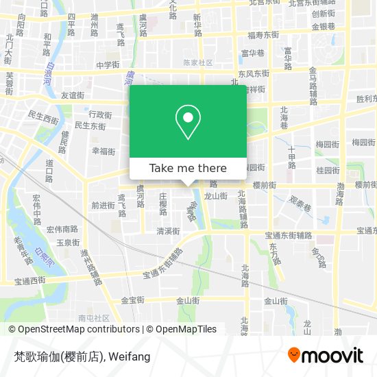 梵歌瑜伽(樱前店) map